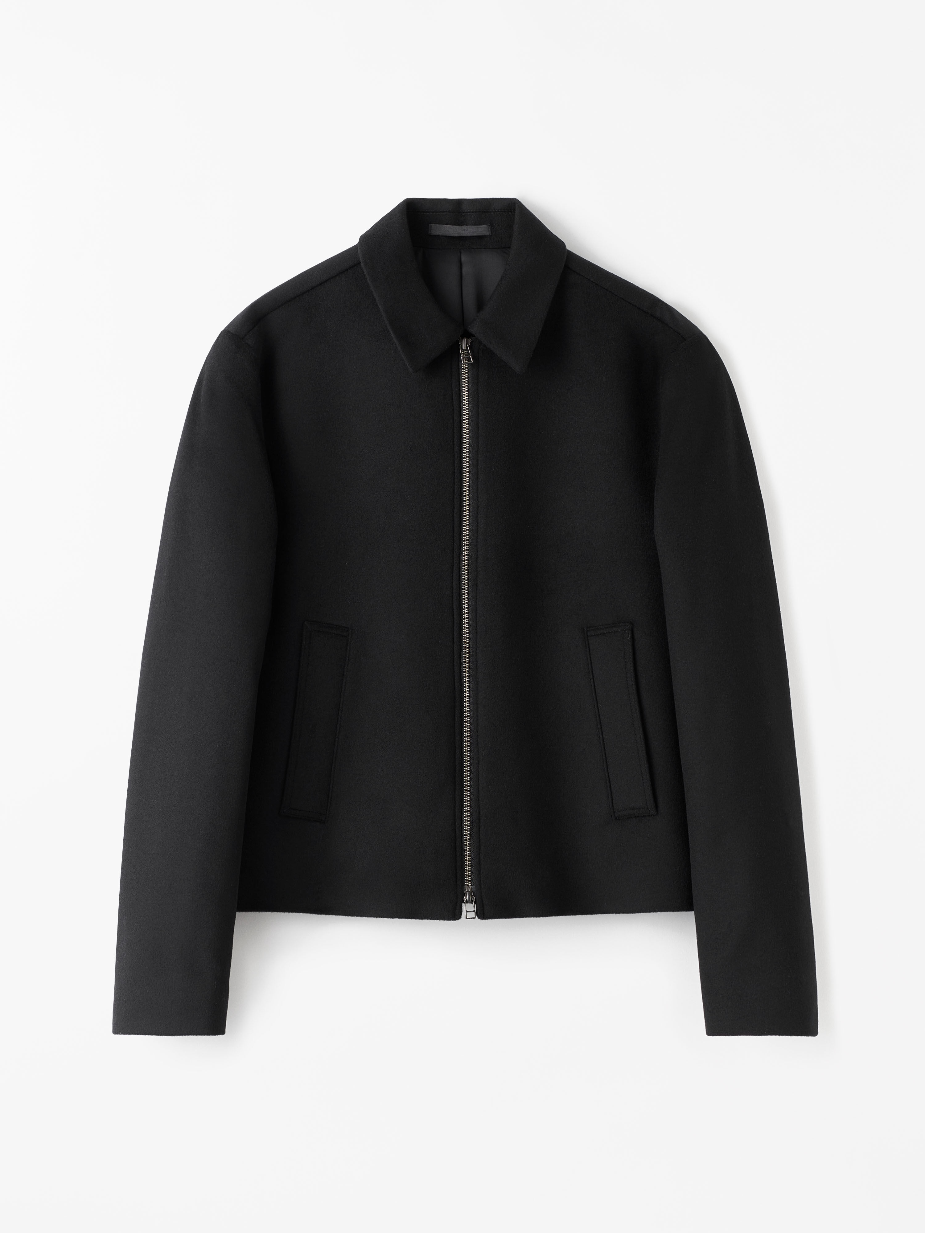 Elmeri Zip-Up Wool Blend Jacket - 1