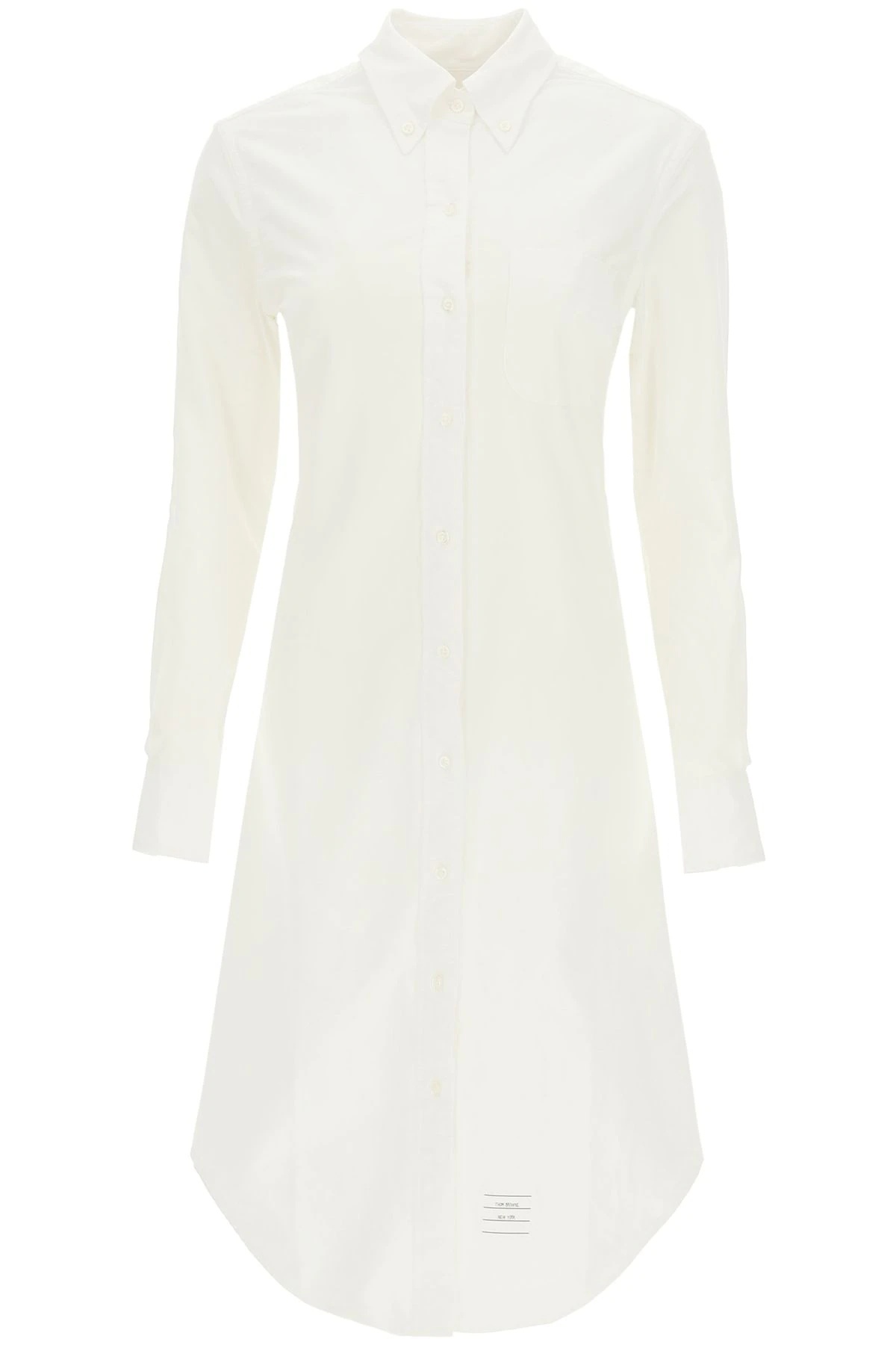 SHIRT DRESS IN OXFORD COTTON - 1