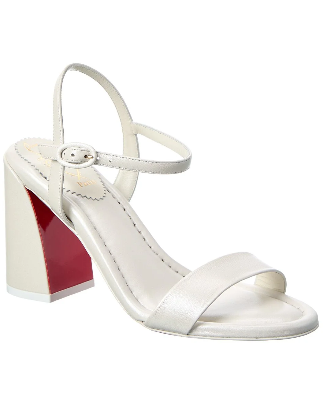 Christian Louboutin Miss Jane 85 Leather Sandal - 1