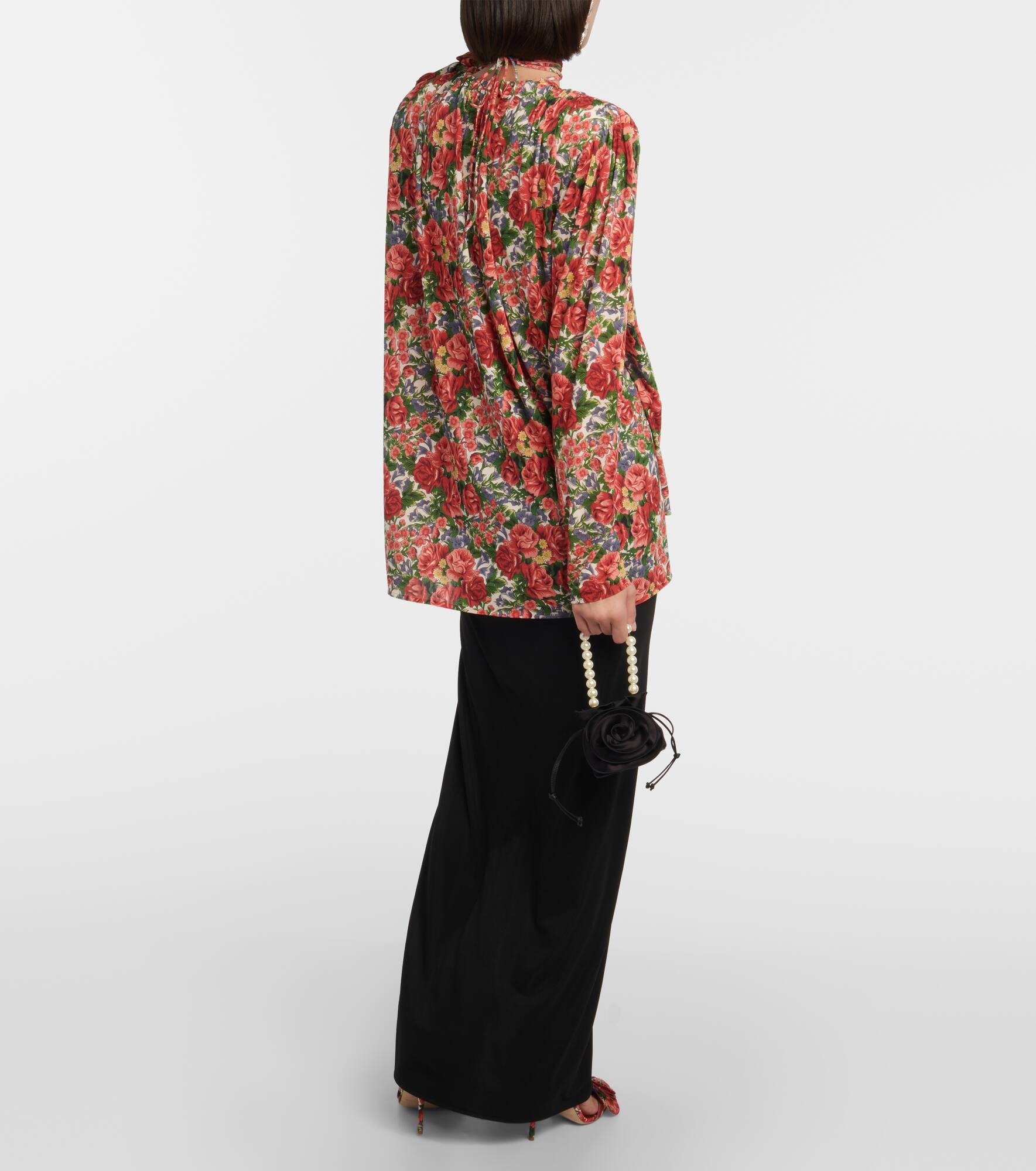 Floral blouse - 3