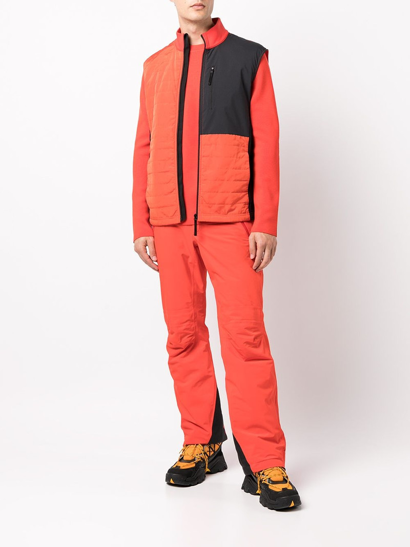 Aztech Mountain colour-block fleece vest outlook