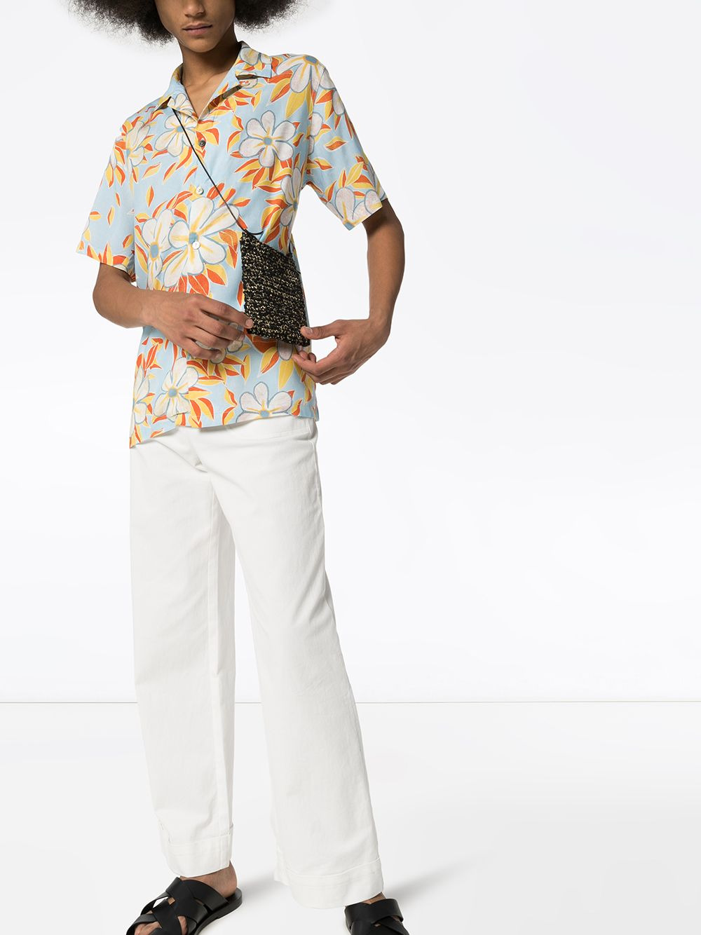 Acid Flower Aloha print bowling shirt - 2