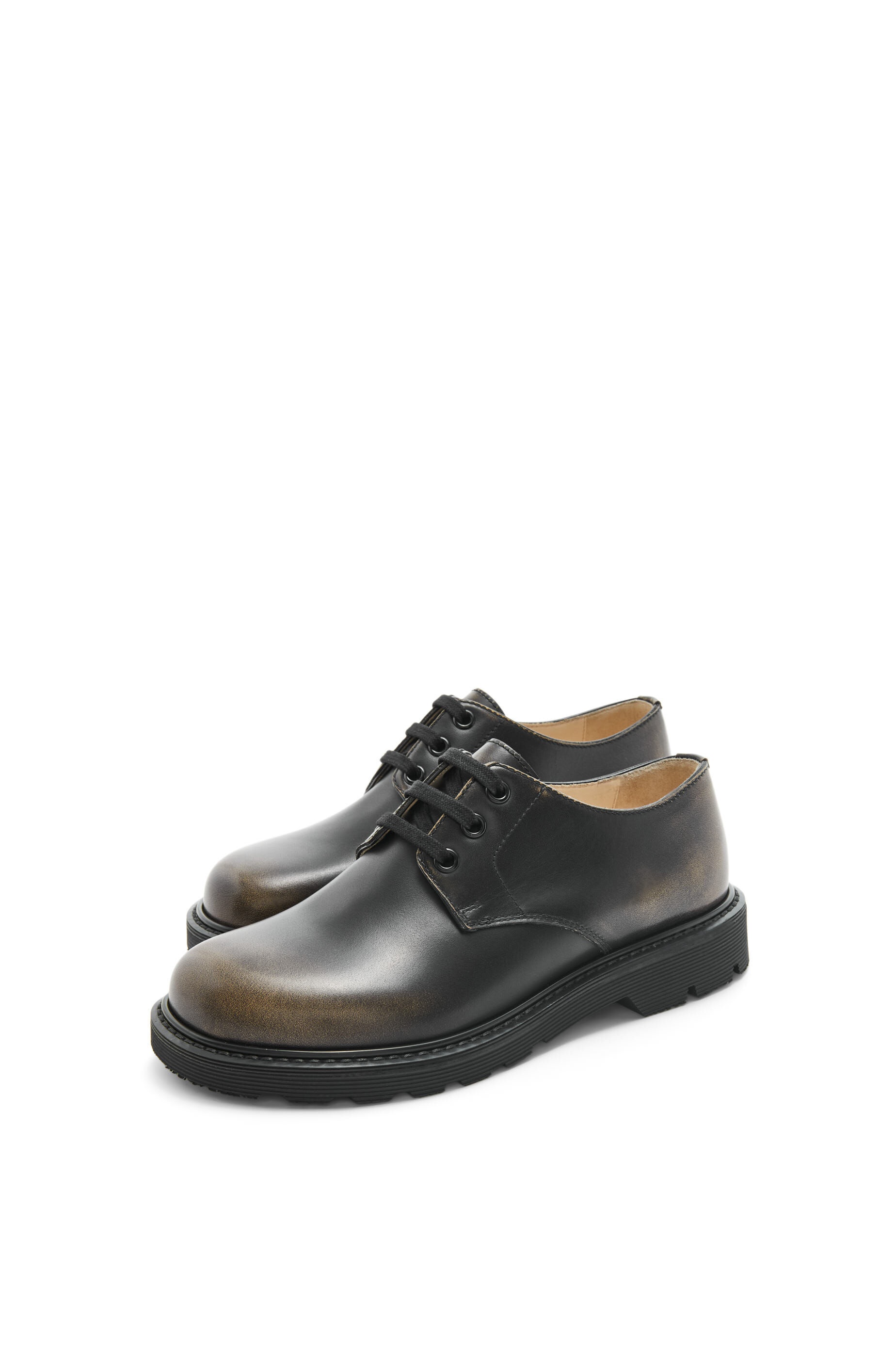 Blaze derby in bicolour brushed-off calfskin - 3