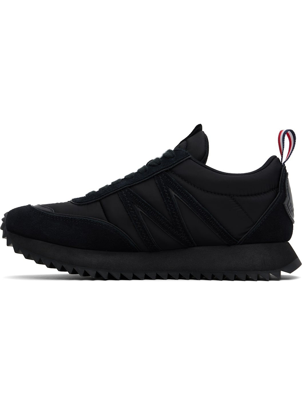 Black Pacey Nylon & Suede Sneakers - 3