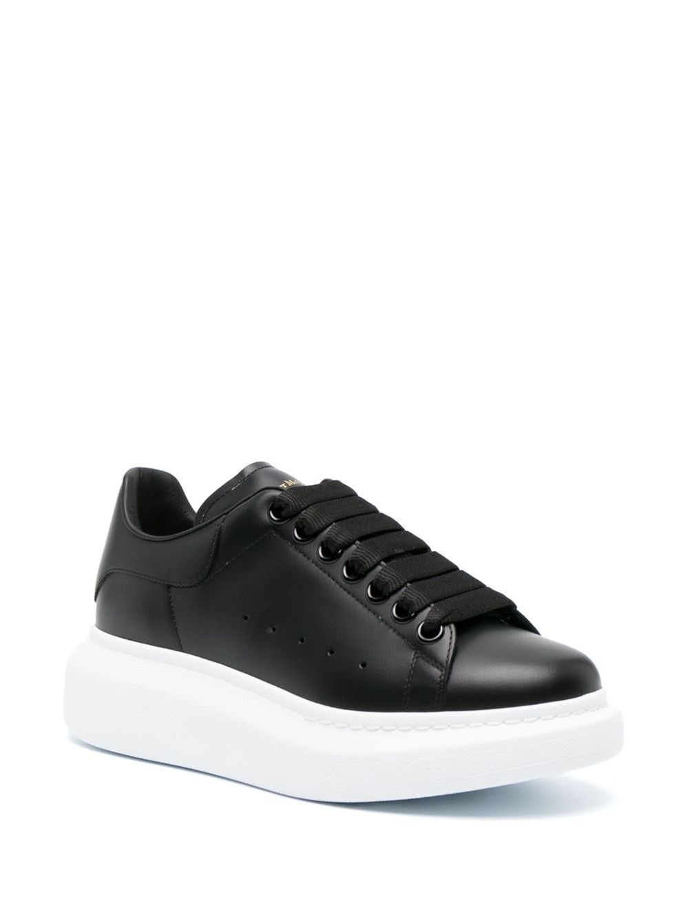Oversize leather sneakers - 3