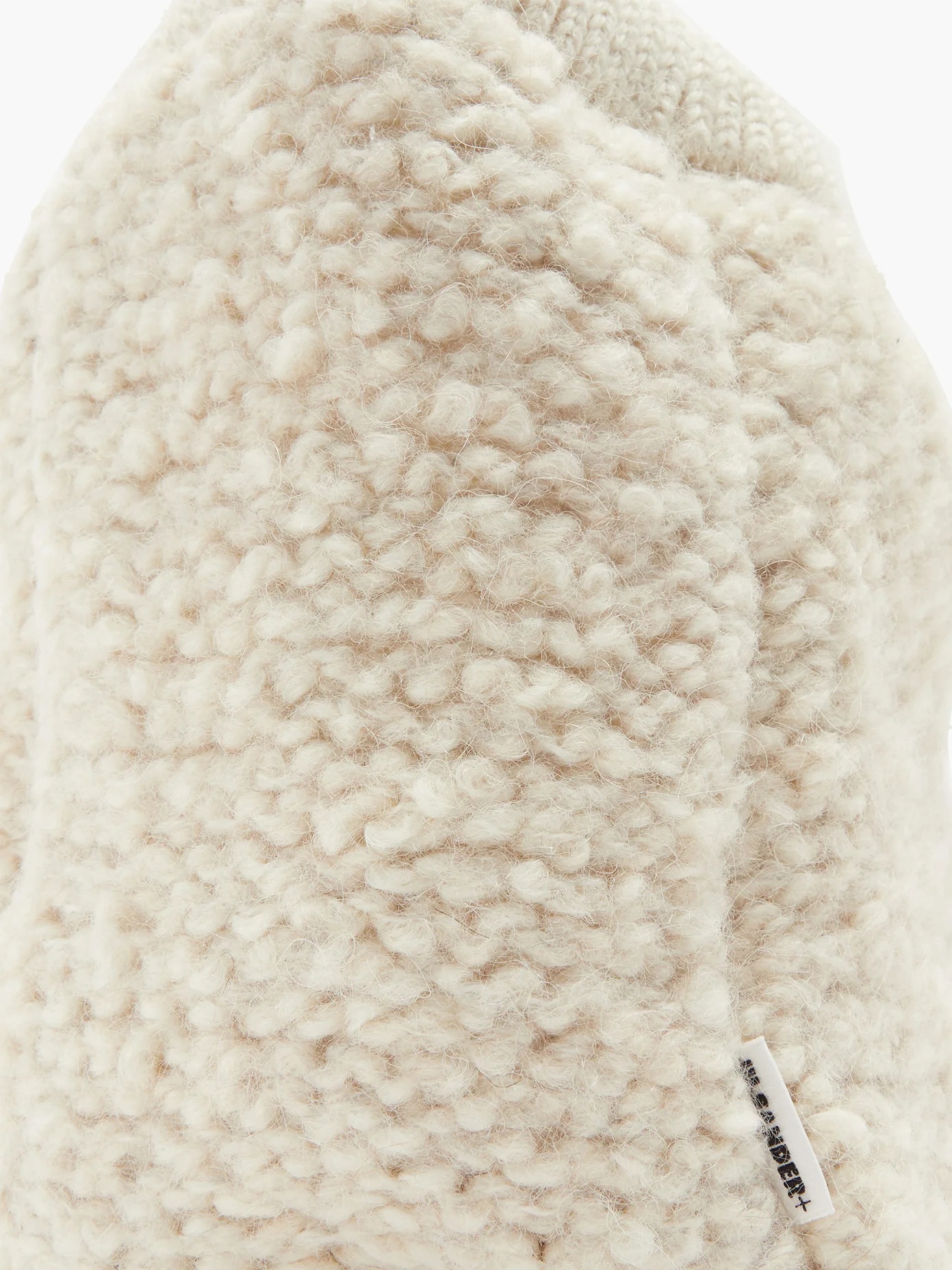 Knitted wool shoulder bag - 6