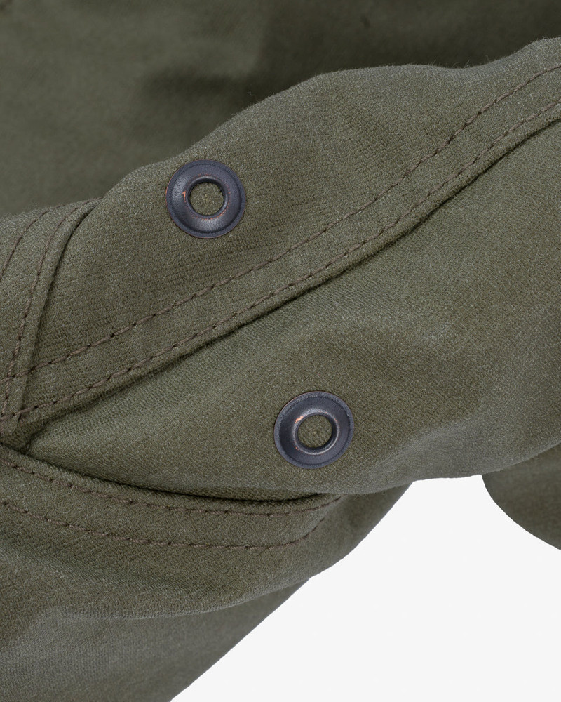 OILED WHIPCORD N1 DECK JACKET - ARMY GREEN 16