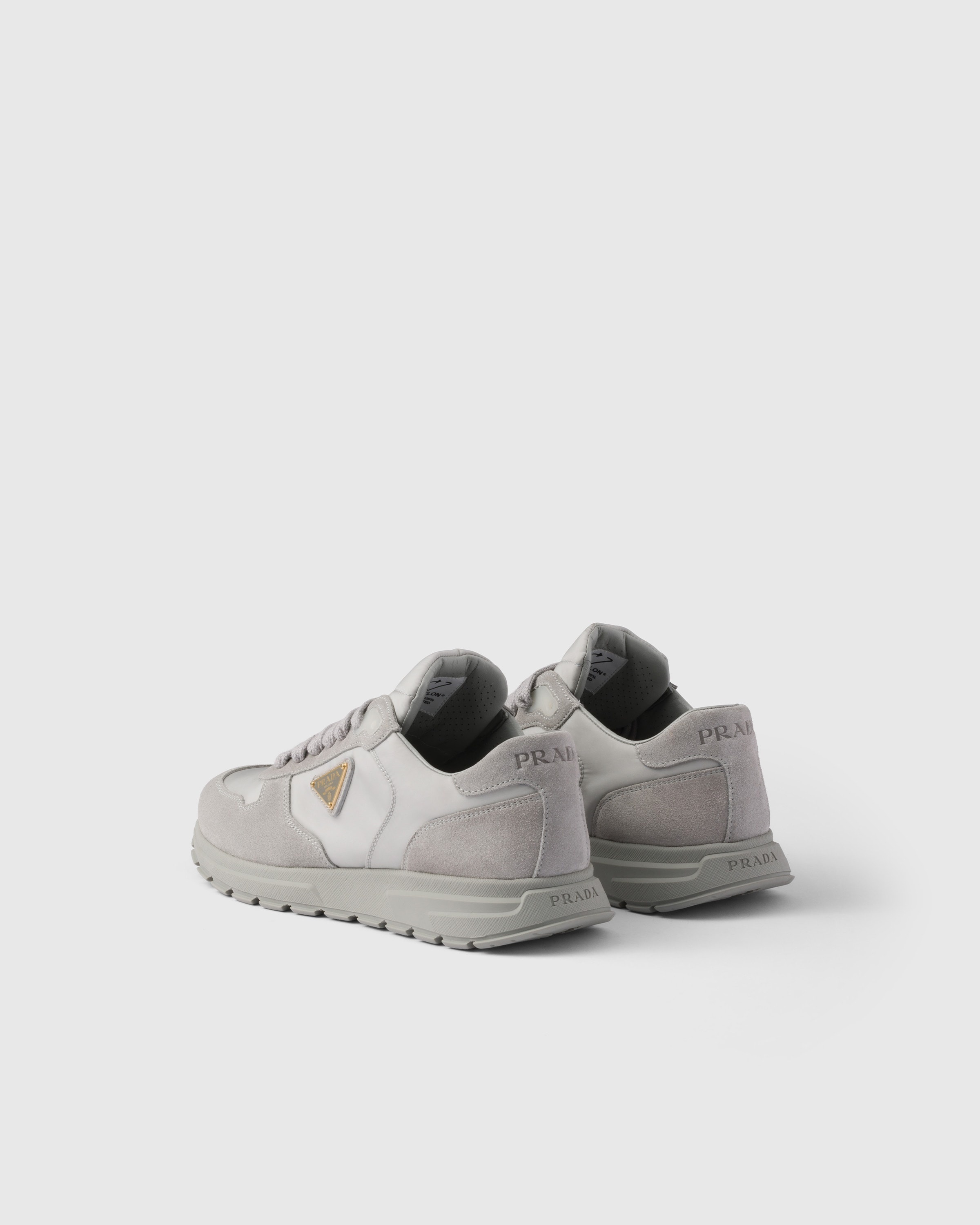 Prax 2.0 Re-Nylon and suede sneakers - 4