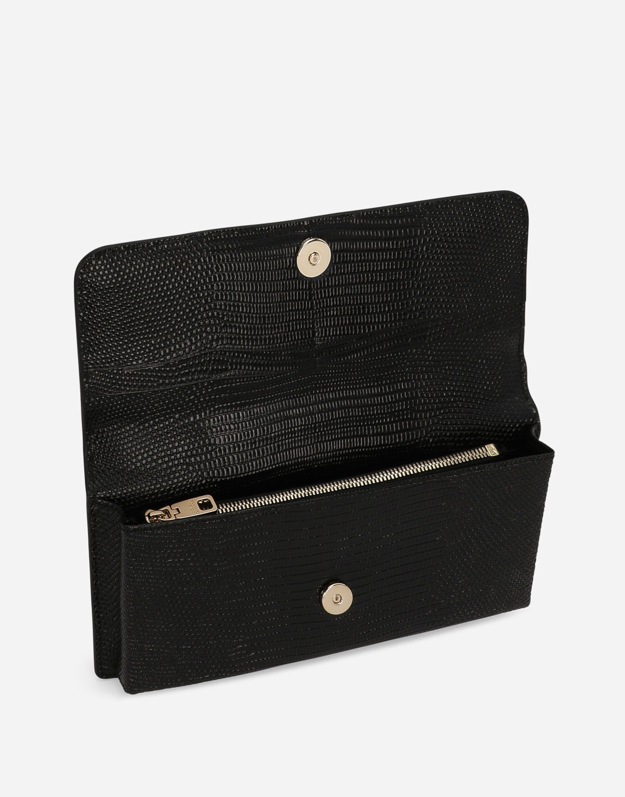Iguana-print mini bag - 4