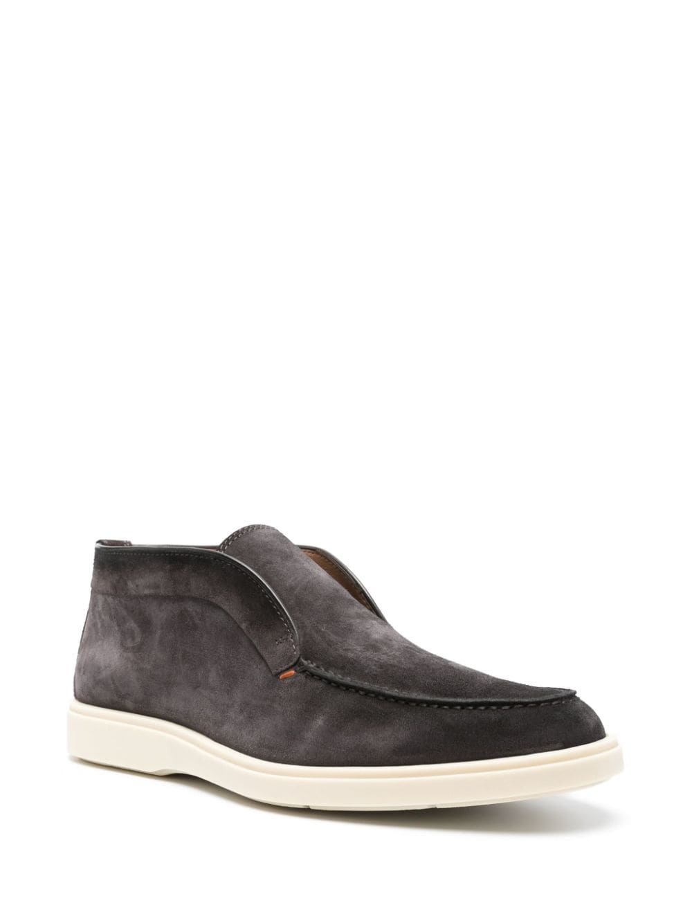 slip-on suede boots - 2