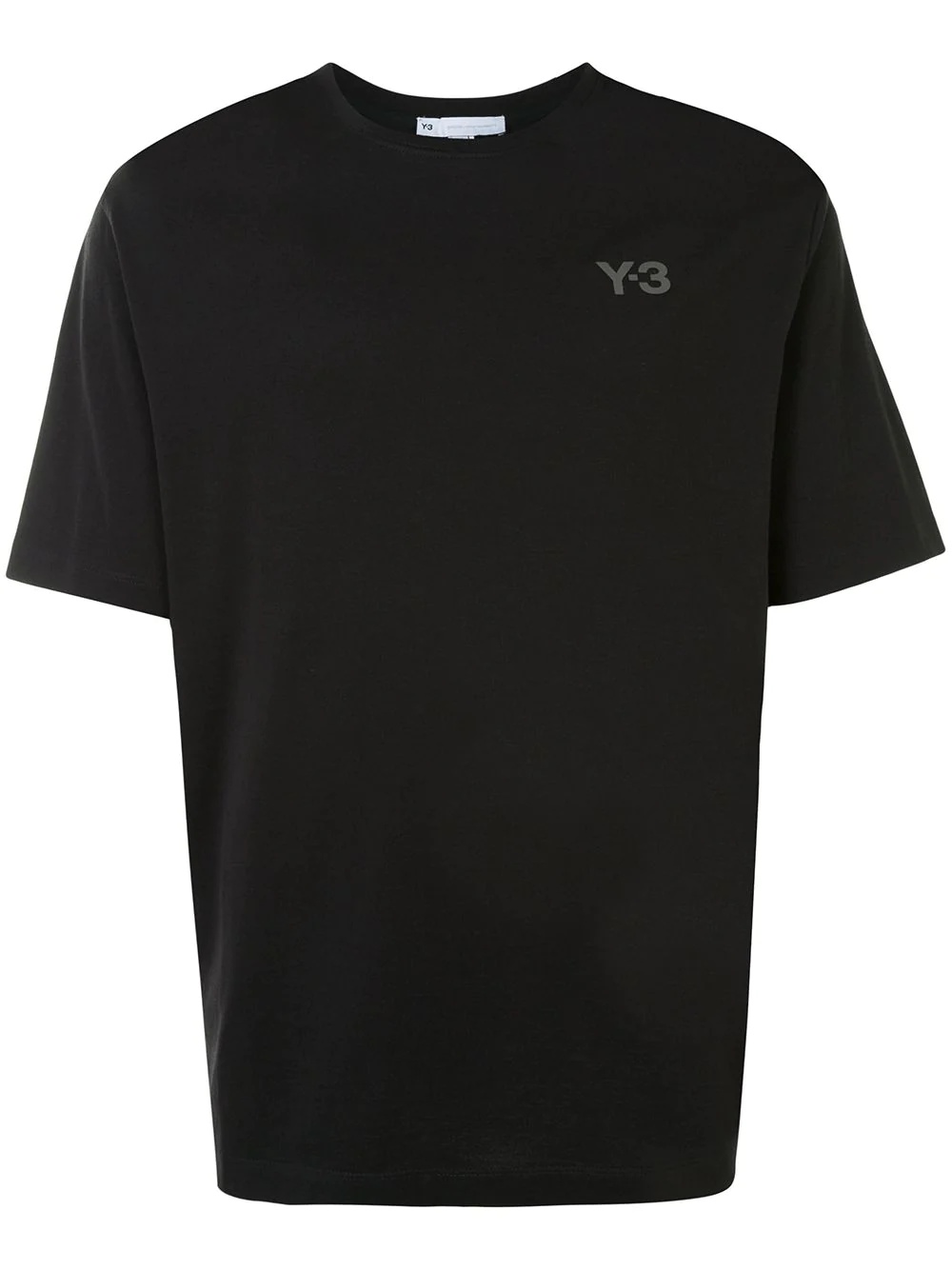 plain logo T-shirt - 1