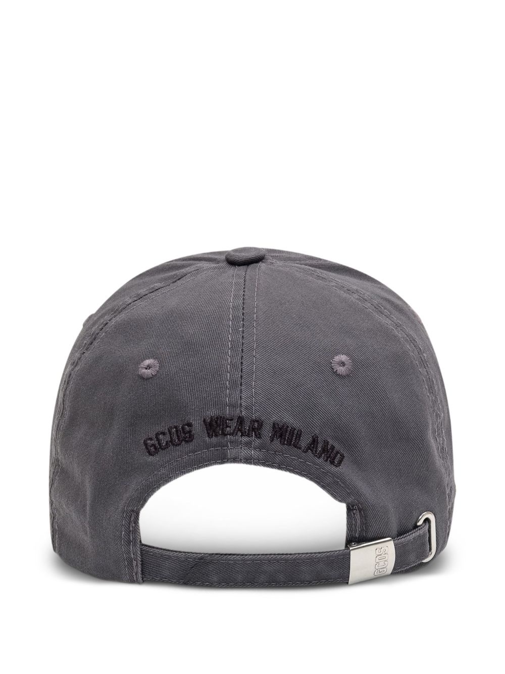 logo-embroidered cap - 2