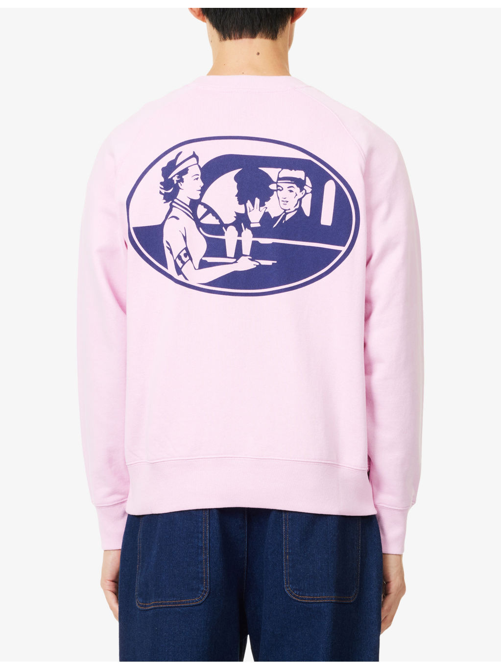 Sticker Relaxed-Fit Cotton-Jersey Sweatshirt - 4