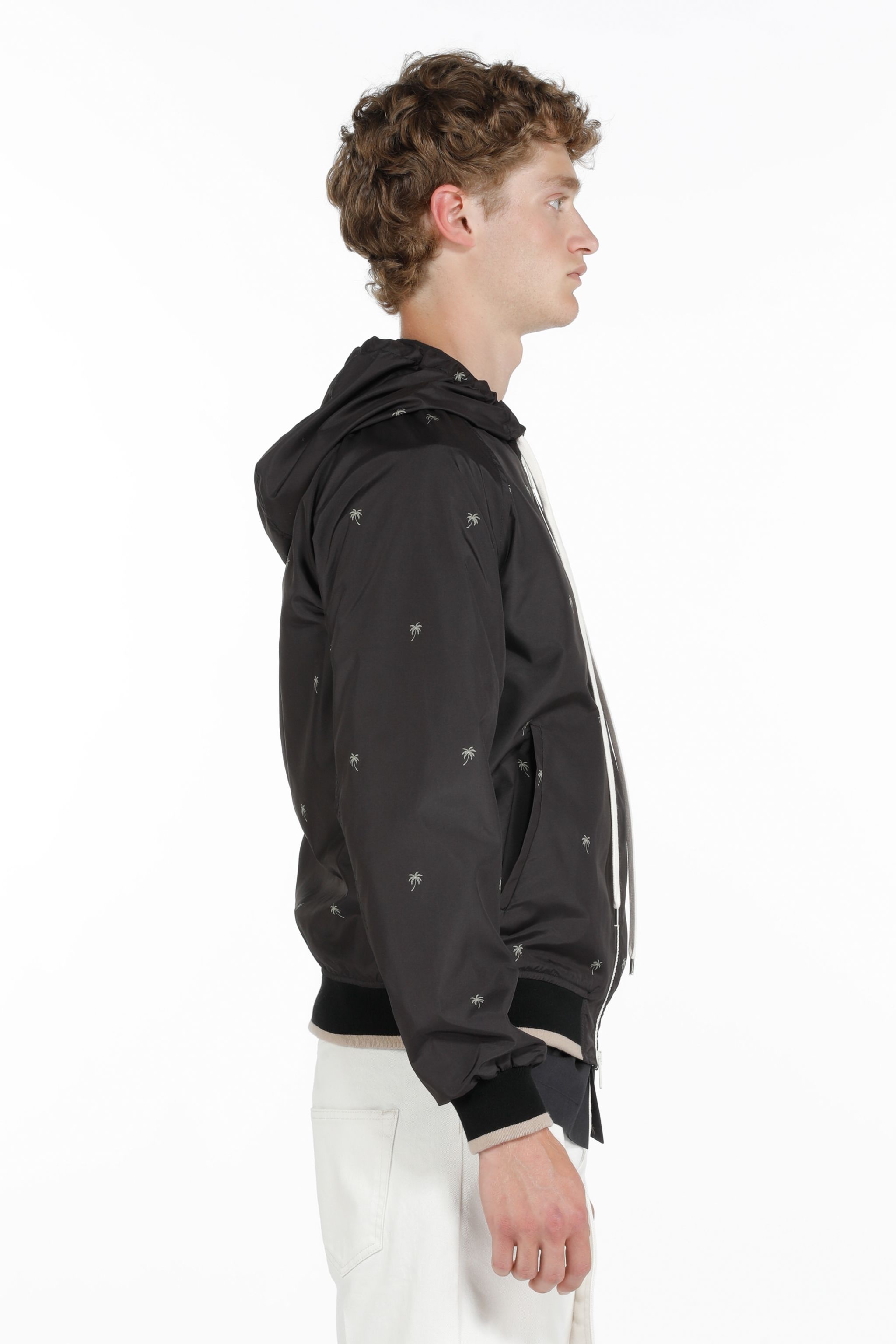 PALM TREE HOODED JACKET - 3