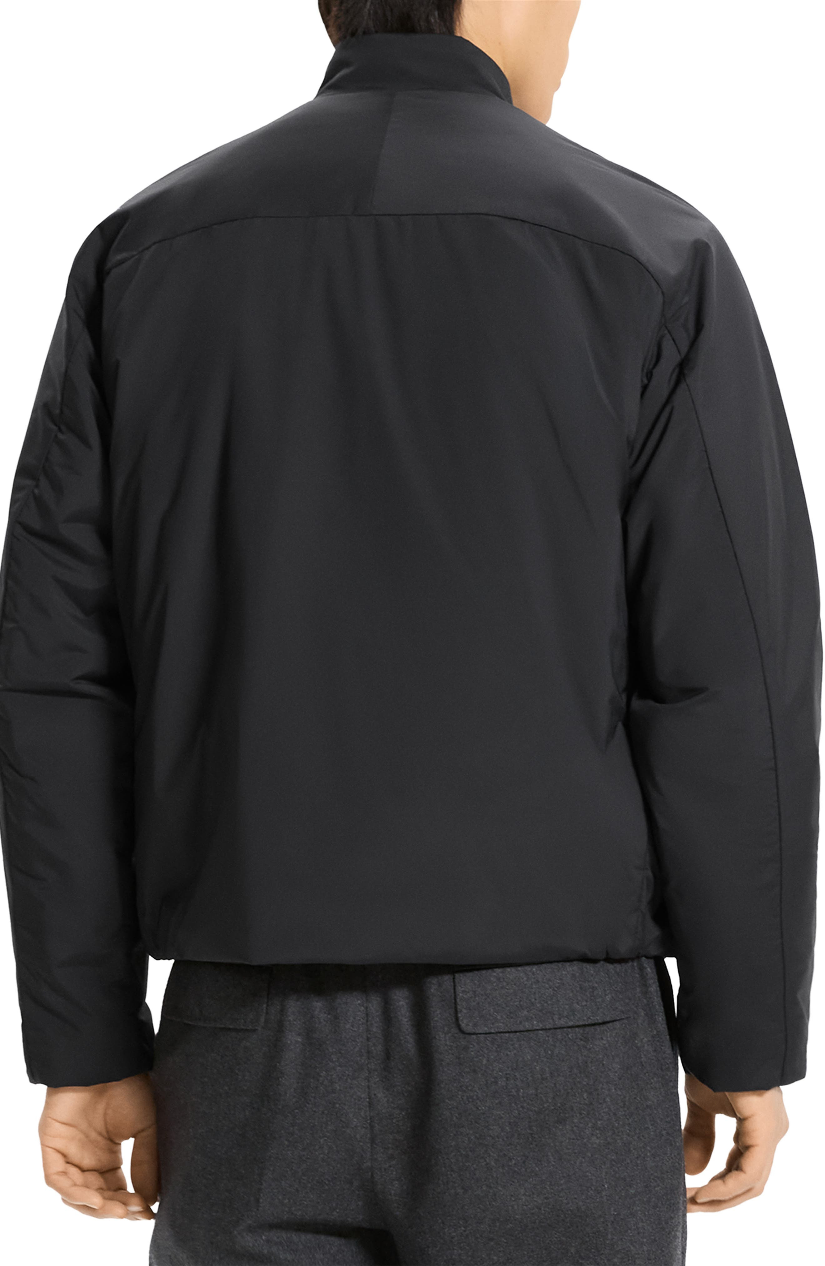 Theory Lightweight Zip-Up Jacket in Black at Nordstrom - 2