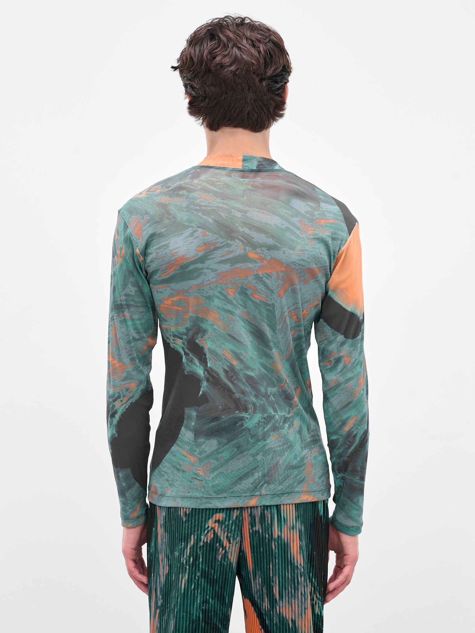 Green Agate Mock Neck Top - 3