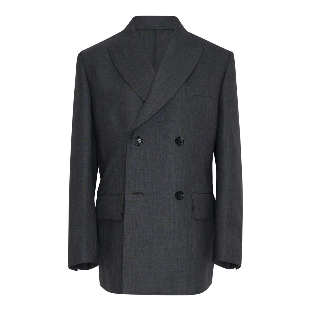 Double-Breasted Straight Cut Jacket - 1
