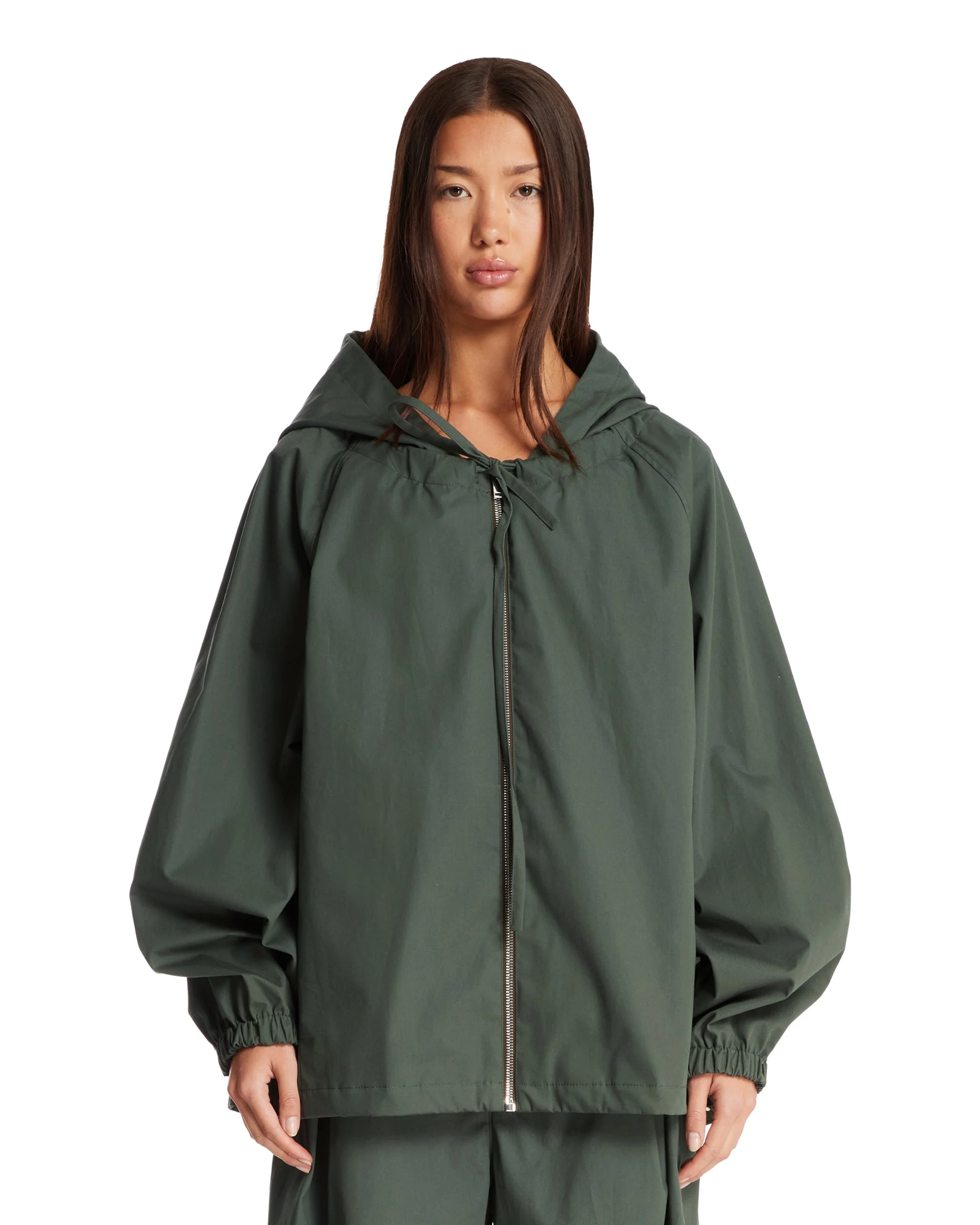 Green Hoodie Jacket - 1