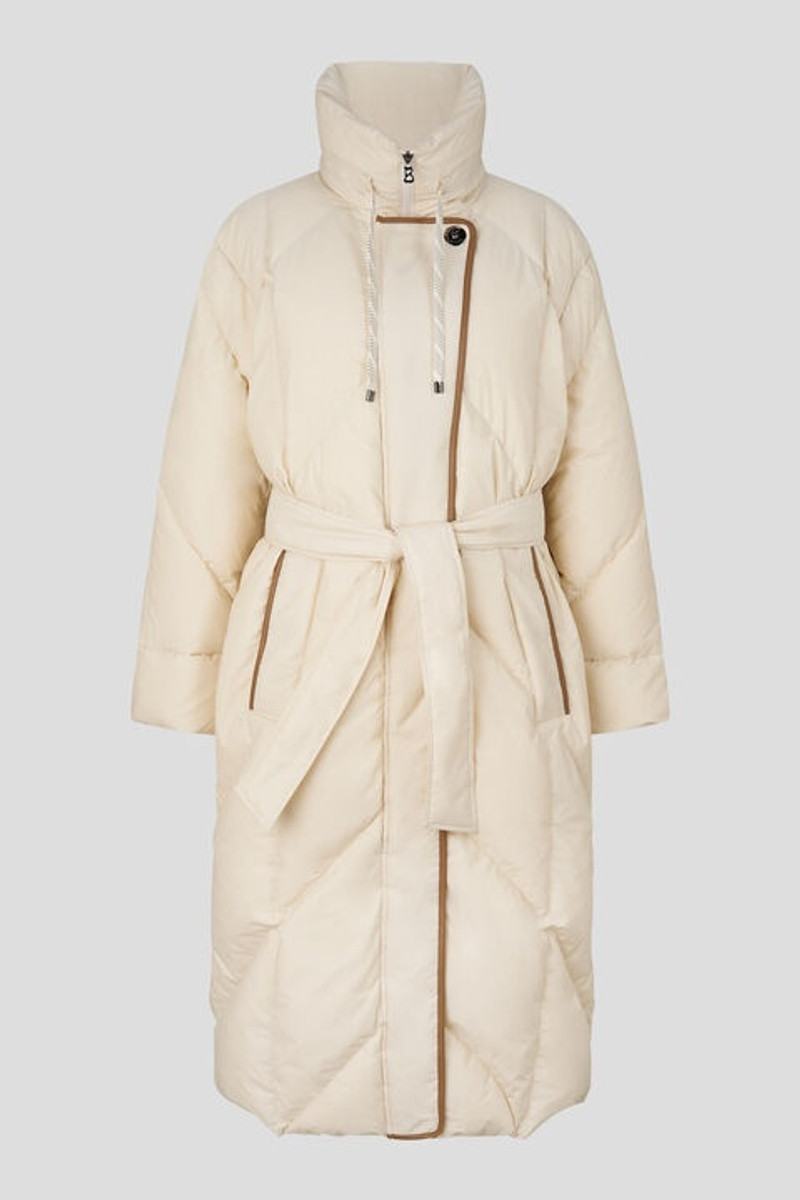Azura down coat in Light beige 1