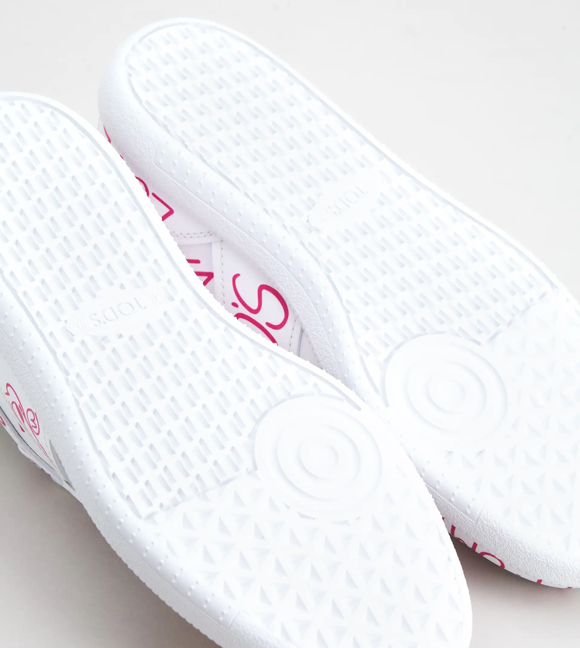 TOD'S TABS SNEAKERS IN LEATHER - WHITE, PINK - 5