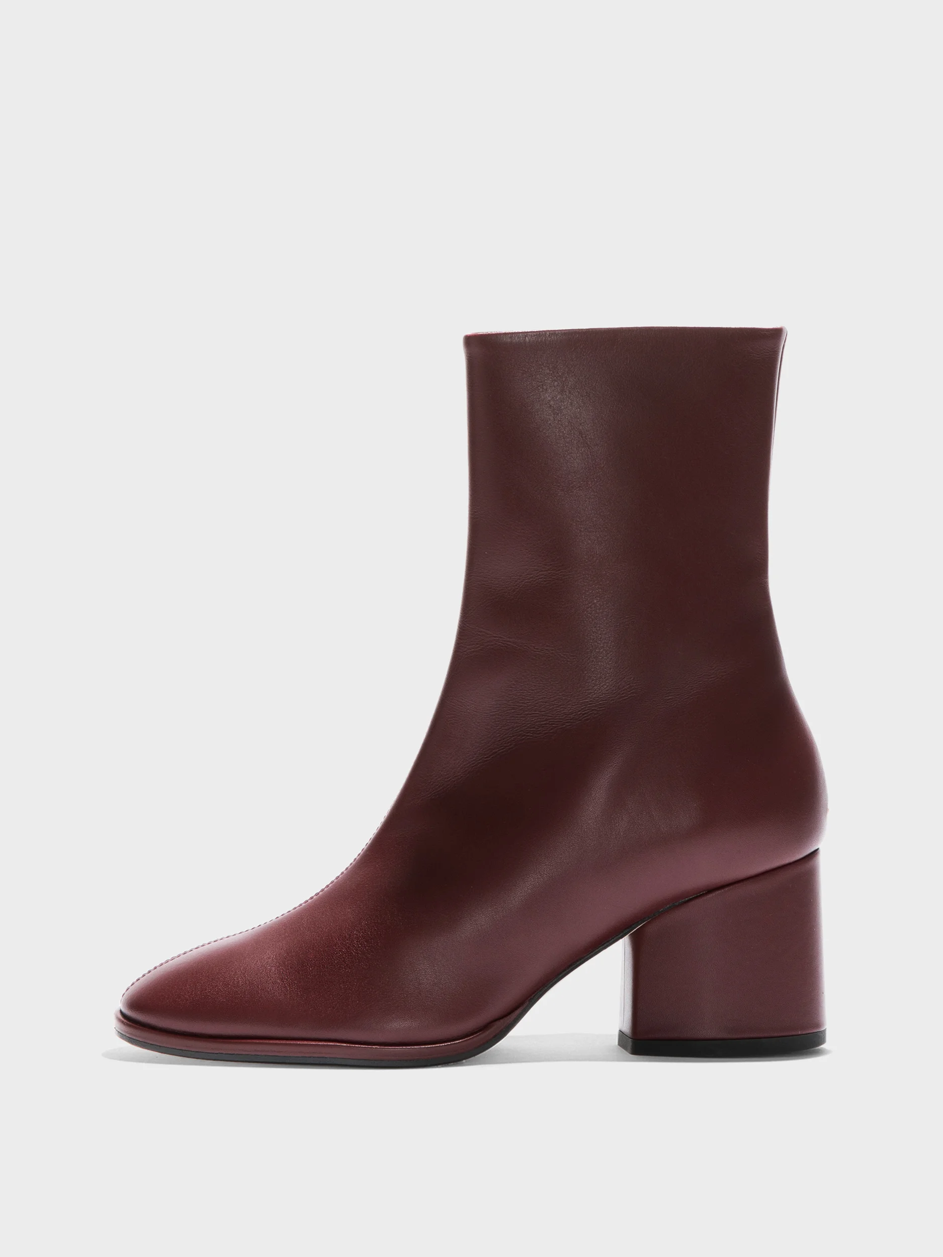 Ayla Leather Ankle Boots - 1