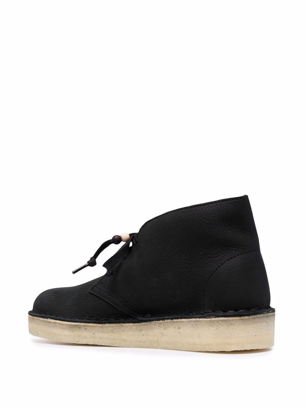 Nubuck leather lace-up ankle boots - 3