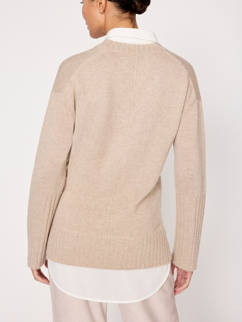 The Tatum Layered V Neck Looker 6