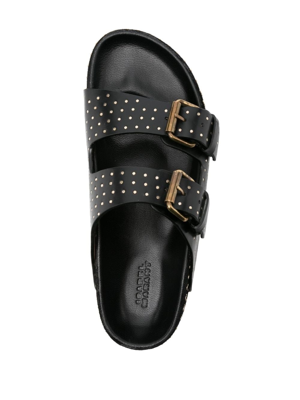 studded leather sandals - 4