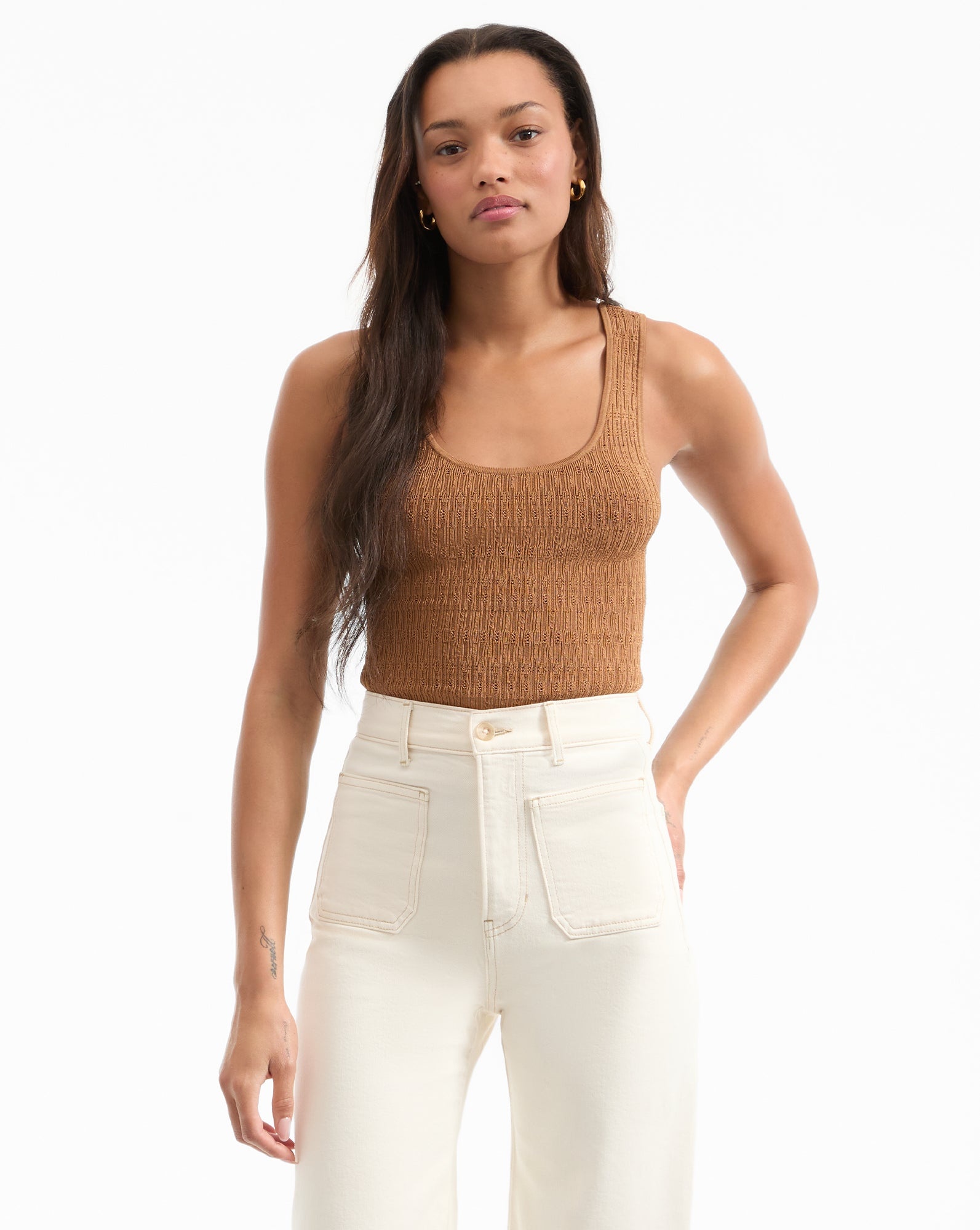 SANDRA KNIT TANK TOP - 2