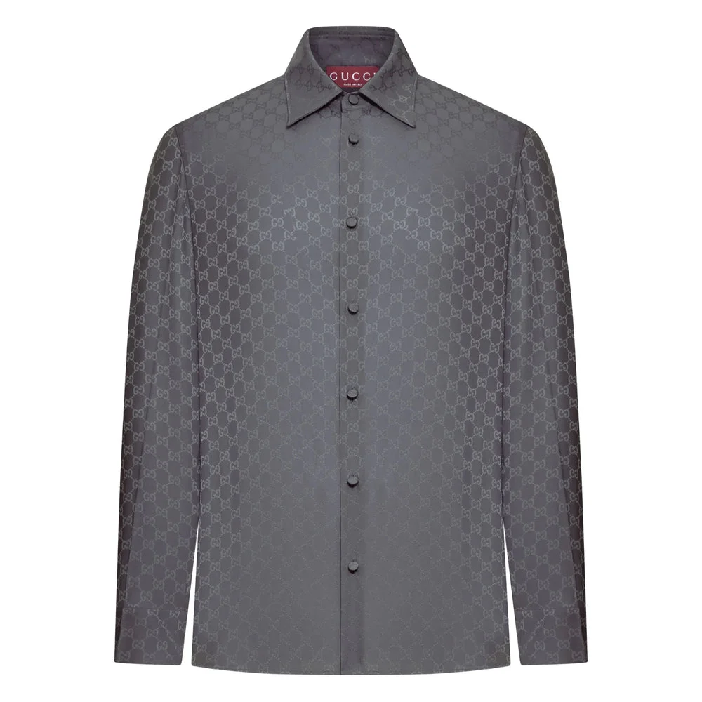 Gucci Grey Shirts Men - 1