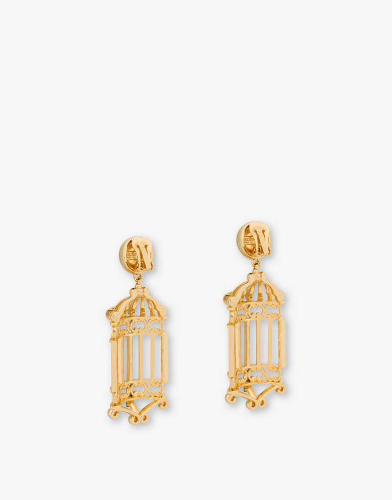 BAROQUE CAGE DROP EARRINGS 3