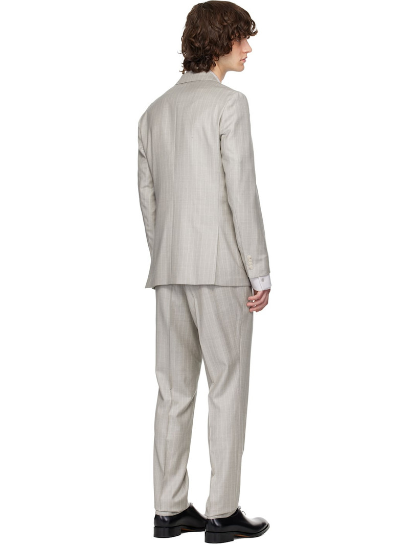 Gray Pinstripe Suit 3