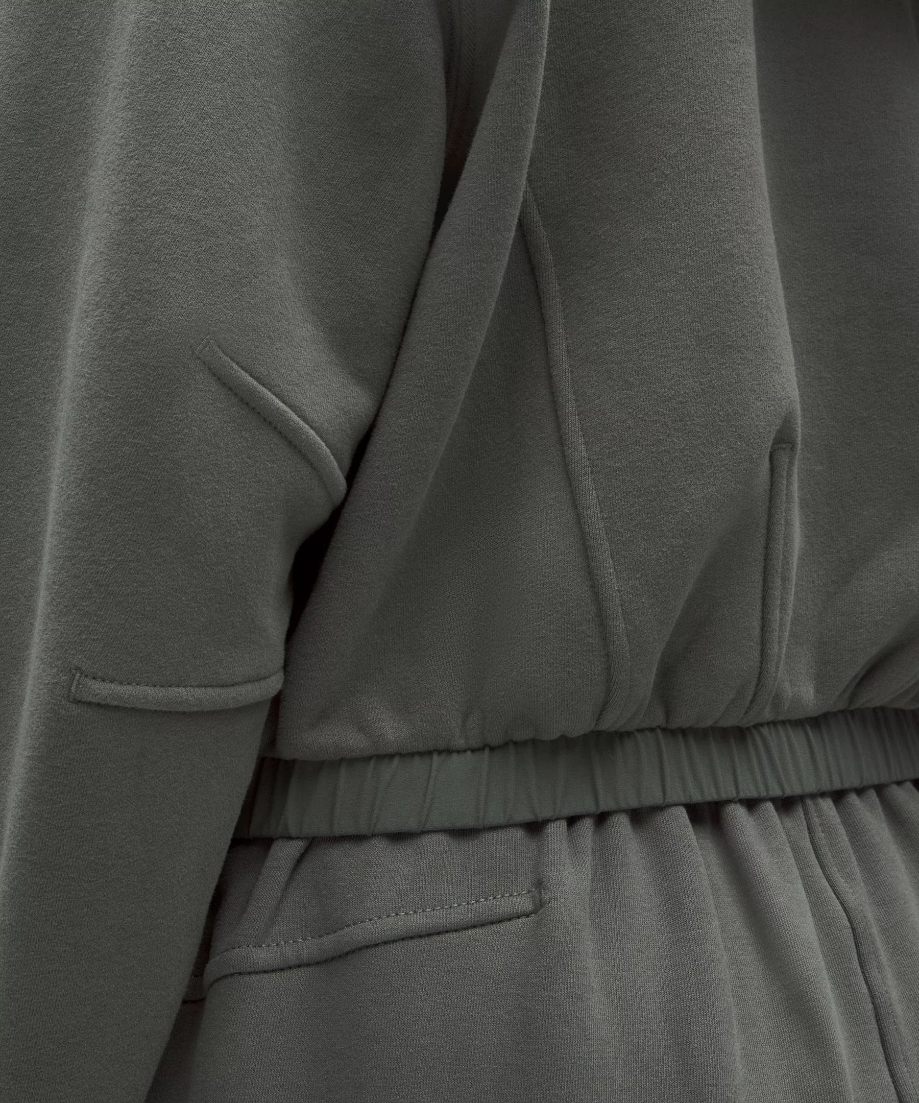 Loungeful Relaxed-Fit Full-Zip Cropped Hoodie - 5