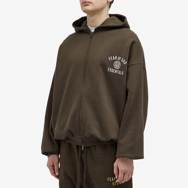 ESSENTIALS Fear of God ESSENTIALS State Heavy Fleece Full Zip Hoodie outlook