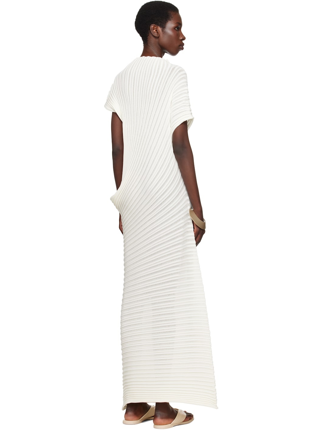SSENSE Exclusive Bridal Capsule Stream Maxi Dress - 3