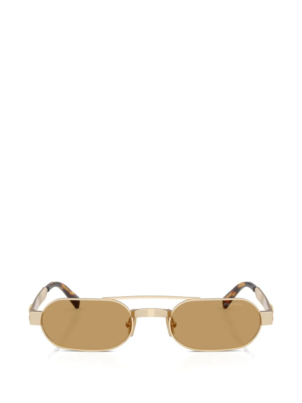 geometric-frame sunglasses - 1