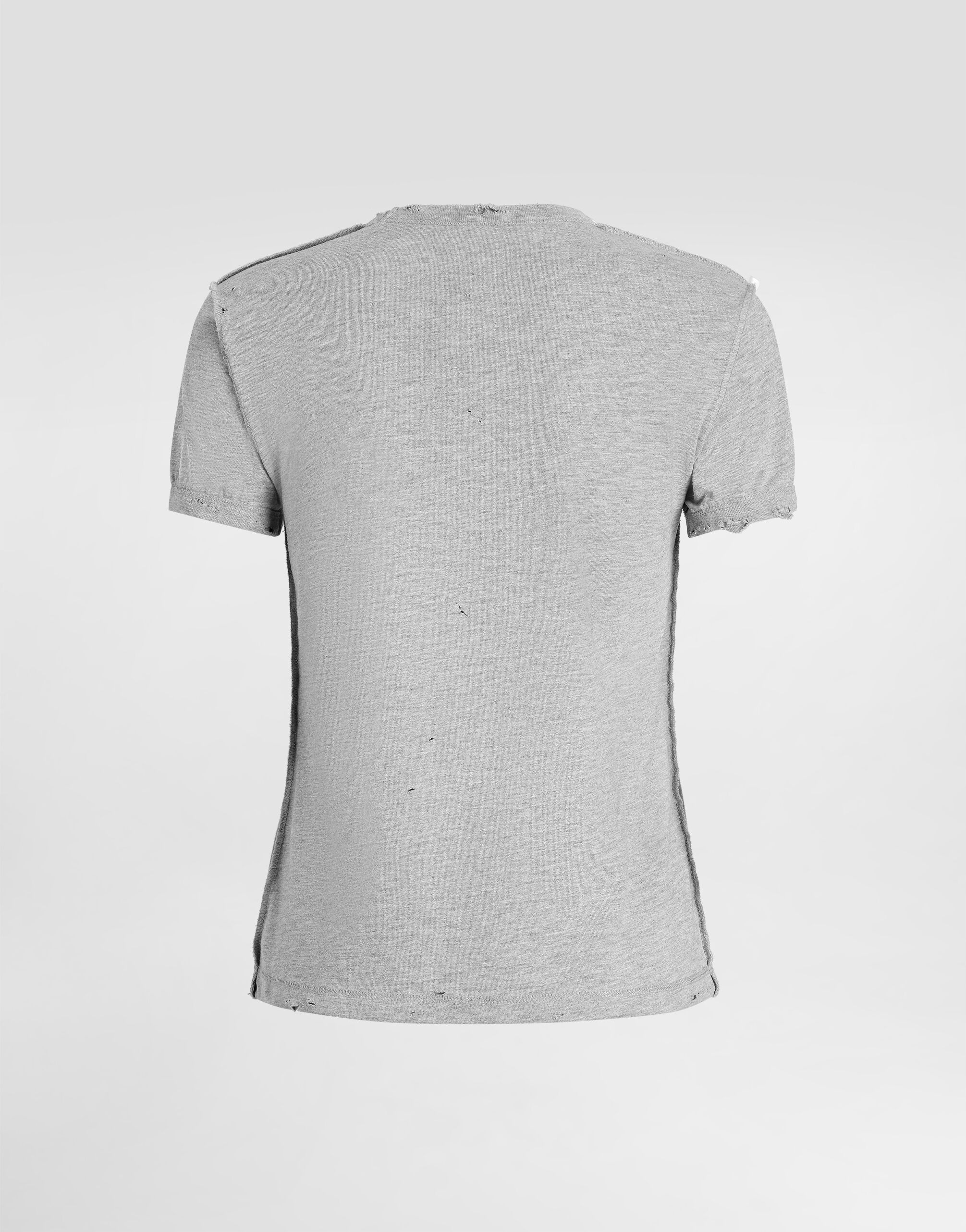 Jersey t-shirt with print - 7