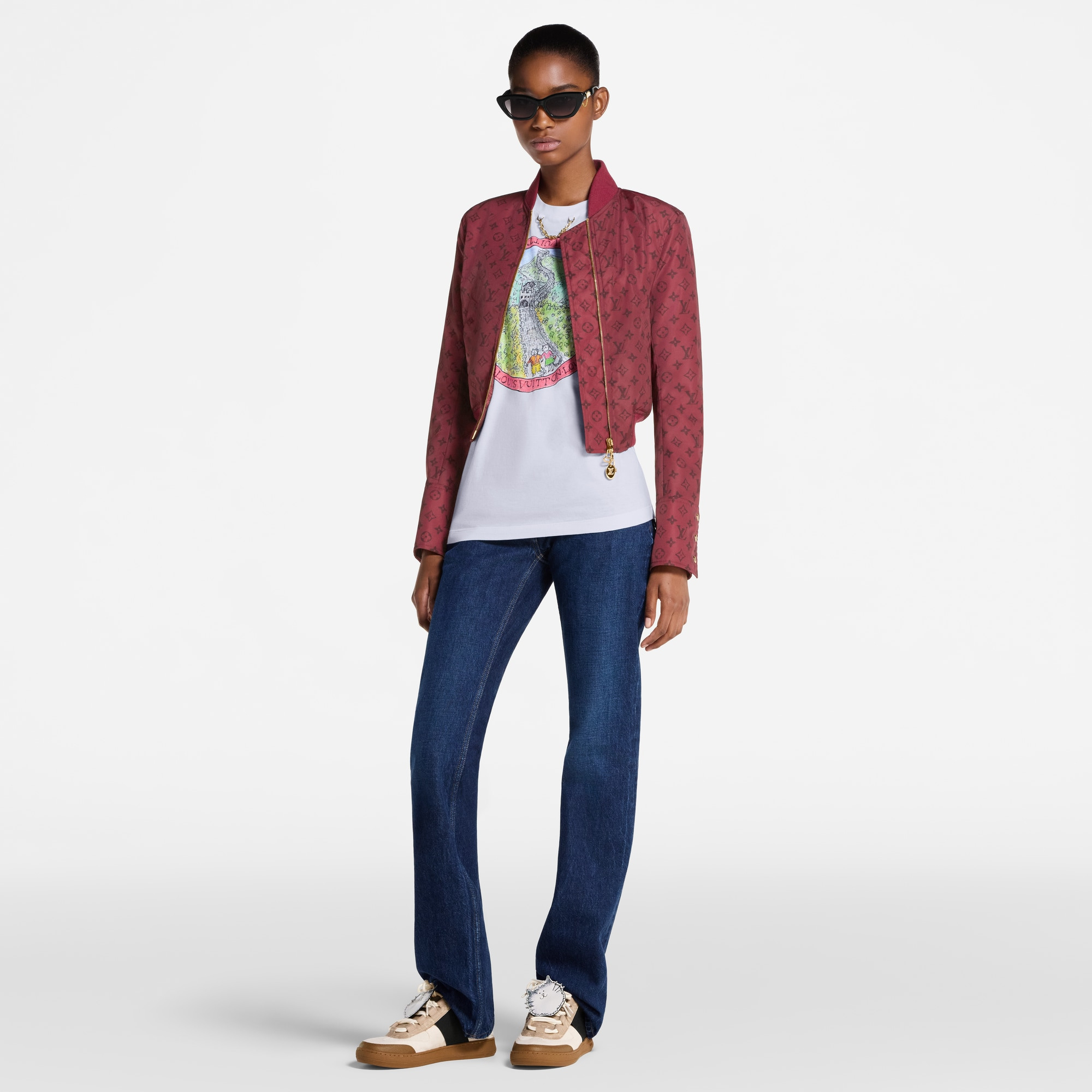 Monogram Bomber Jacket - 6