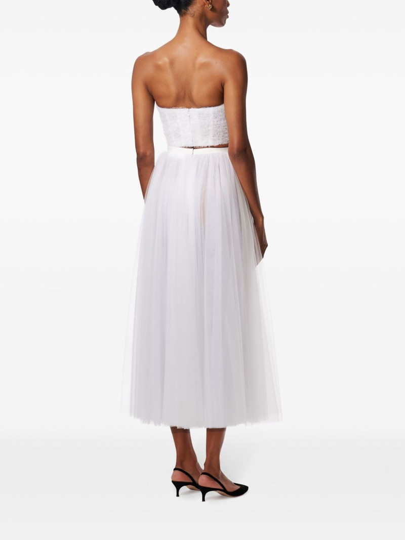sequin-embellished tulle cropped top 3