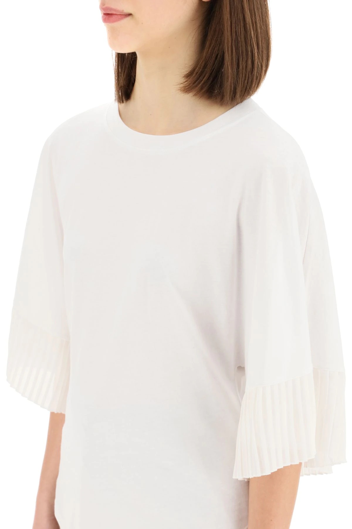 TOP WITH PLEATED SLEEVES - 5