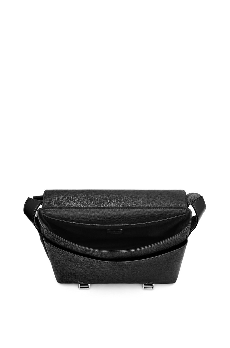 Military Messenger Bag in soft grained calfskin 3