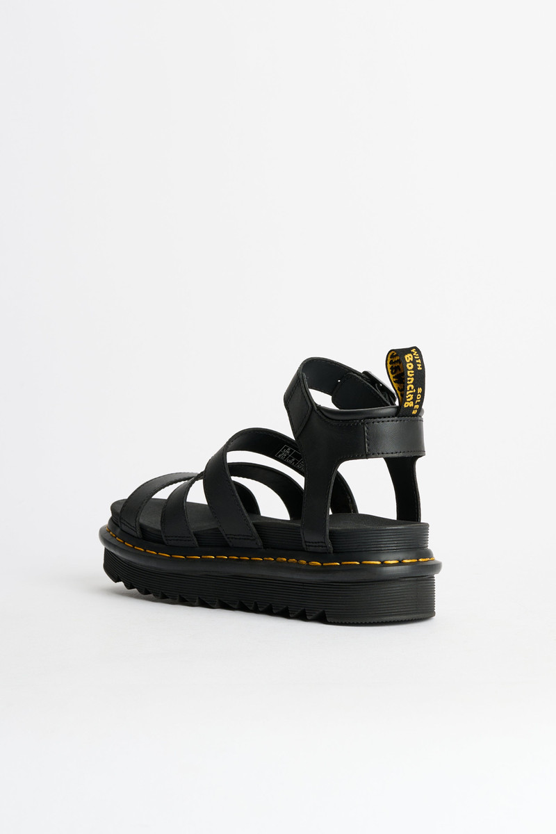 Dr. Martens DR. MARTENS W’S BLAIRE HYDRO LEATHER SANDALS BLACK outlook