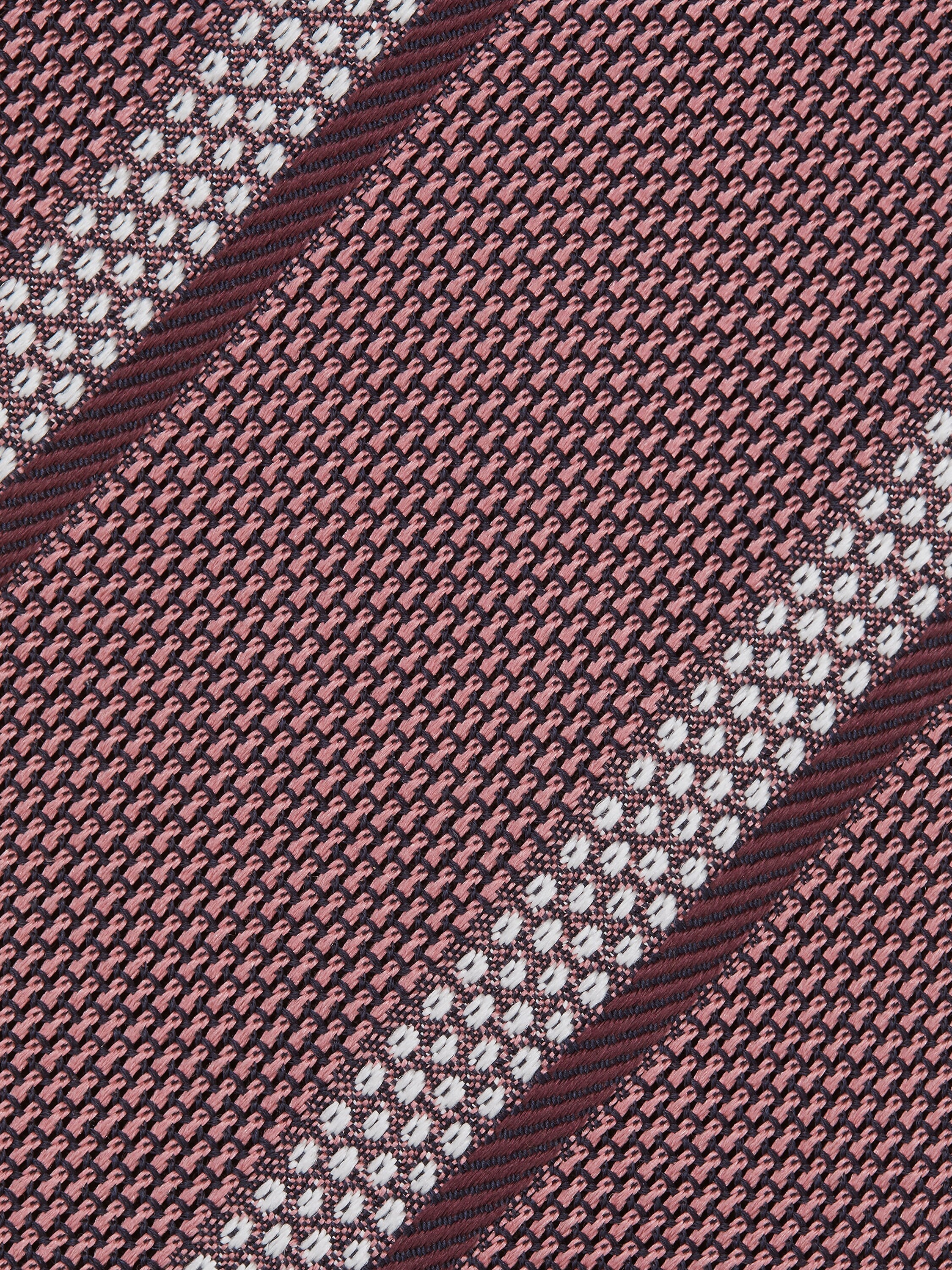 PINK SILK TIE - 2