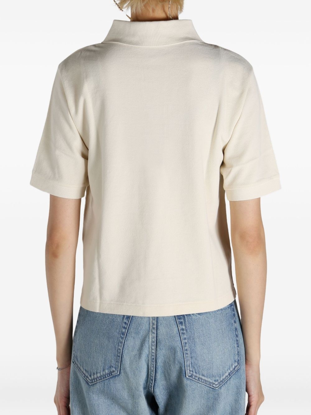 cotton polo top - 4