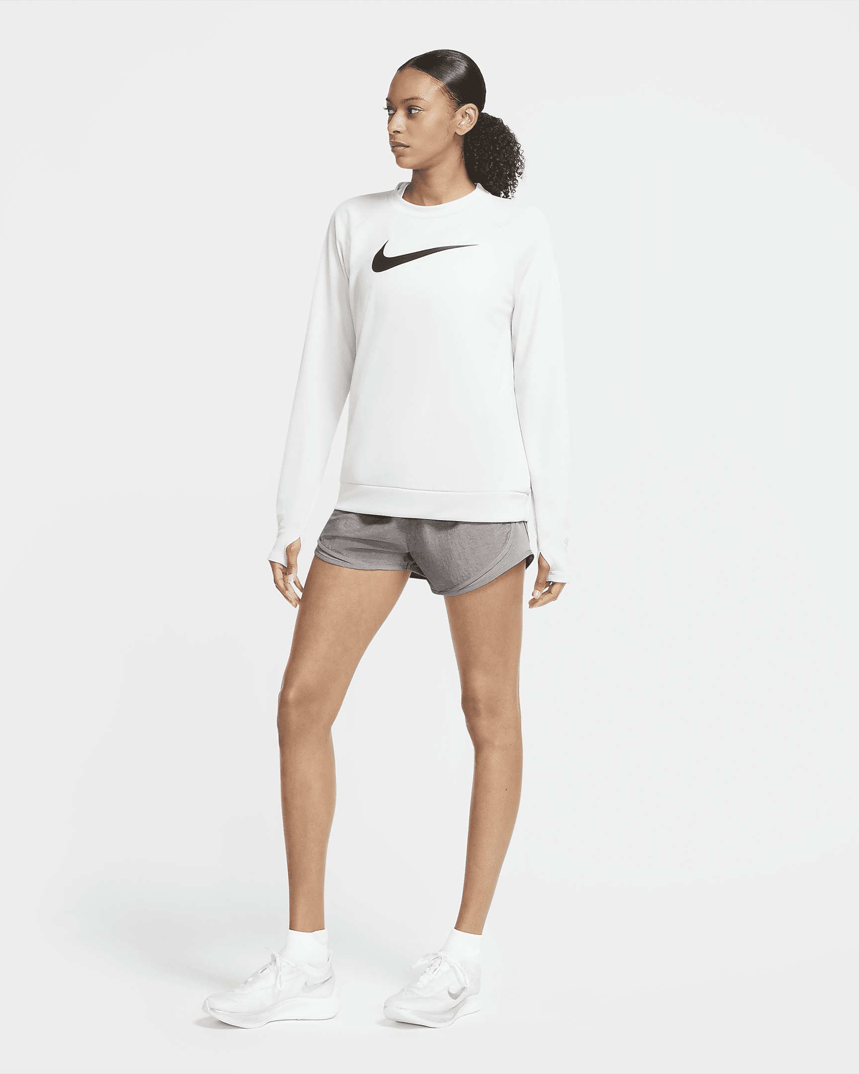 Nike Tempo Women's Heathered Running Shorts - 3