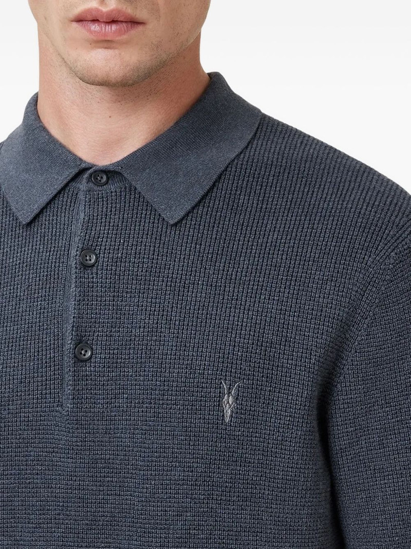 embroidered-logo polo shirt 4