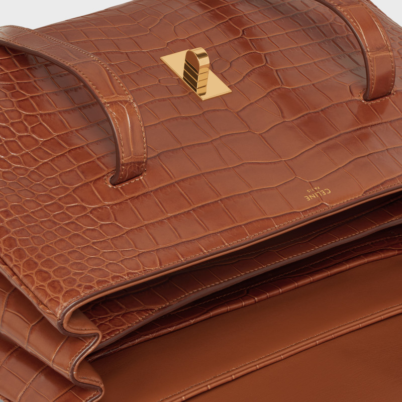 Medium Soft 16 Bag in crocodile 4