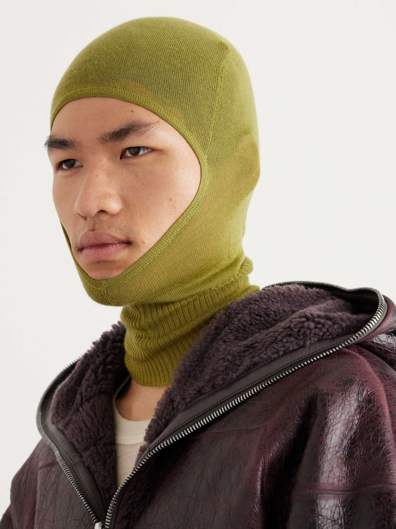 Rick Owens Skull Cashmere Balaclava outlook