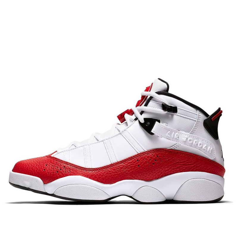Air Jordan 6 Rings 'White University Red' 322992-120 - 1