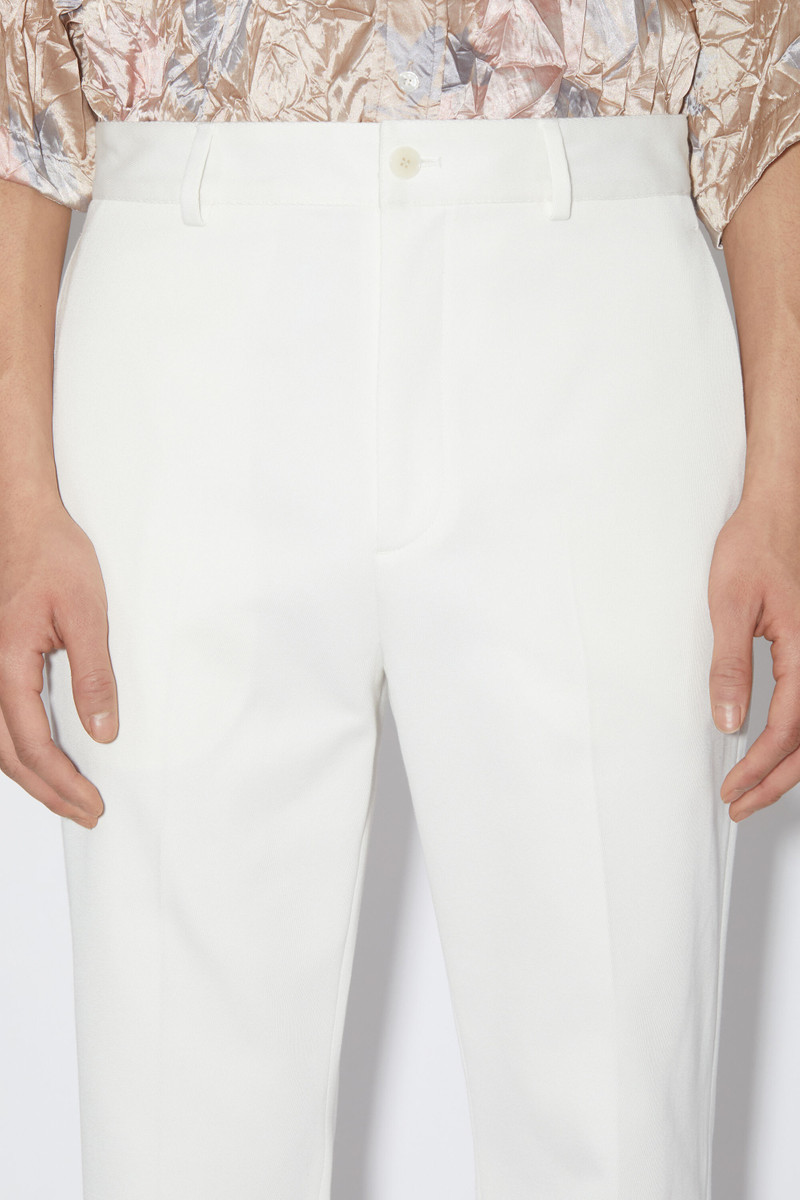 Twill trousers - White 5